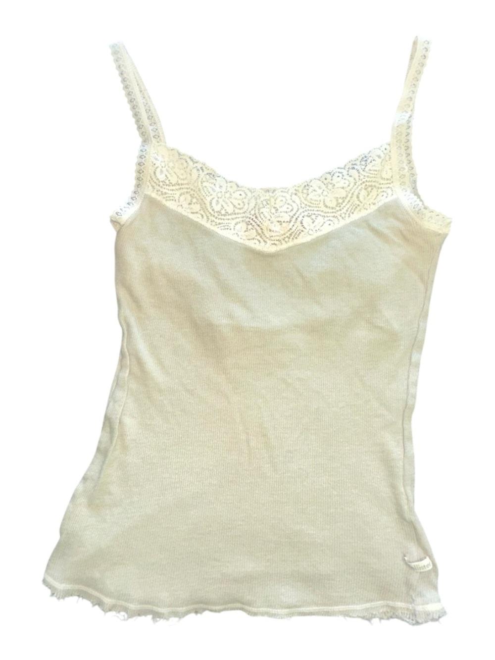 Y2K 2000s Hollister Lace Trim Cami